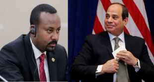 الرئيس عبدالفتاح السيسي ورئيس وزراء اثيوبيا آبي أحمد