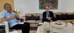 السفير هوكان إيمسجورد يتحدث إلى فريق "تايم نيوز أوروبا بالعربي"