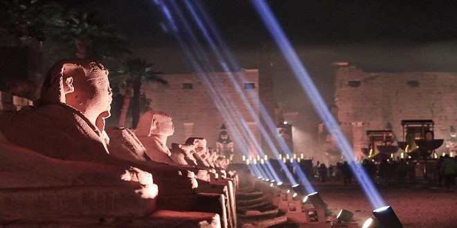 احتفالية طريق الكباش بمدينة الأقصر المصرية