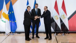 زعماء مصر واليونان وقبرص